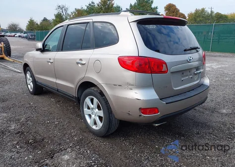 2007 Hyundai Santa Fe Limited/Se из США, поврежденный, VIN 5NMSH13E97H011555